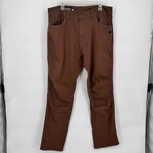 Tactical Distributors TD Apparel Carlos Ray Pants Mens 38x34 Brown Slim Fit Work
